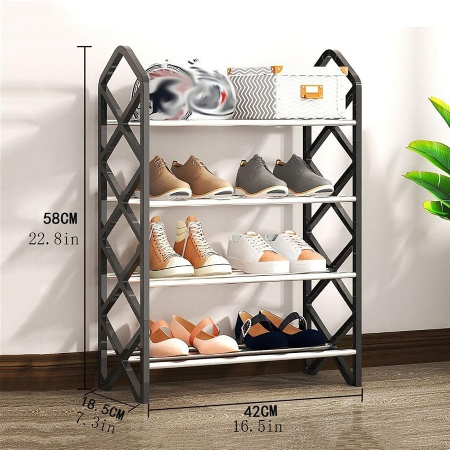 4- Layer Shoe Rack - Image 2
