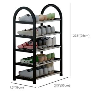 5 Layers Metal Shoe Rack