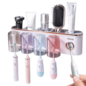 Punch-free Wall Mounted Toothbrush
