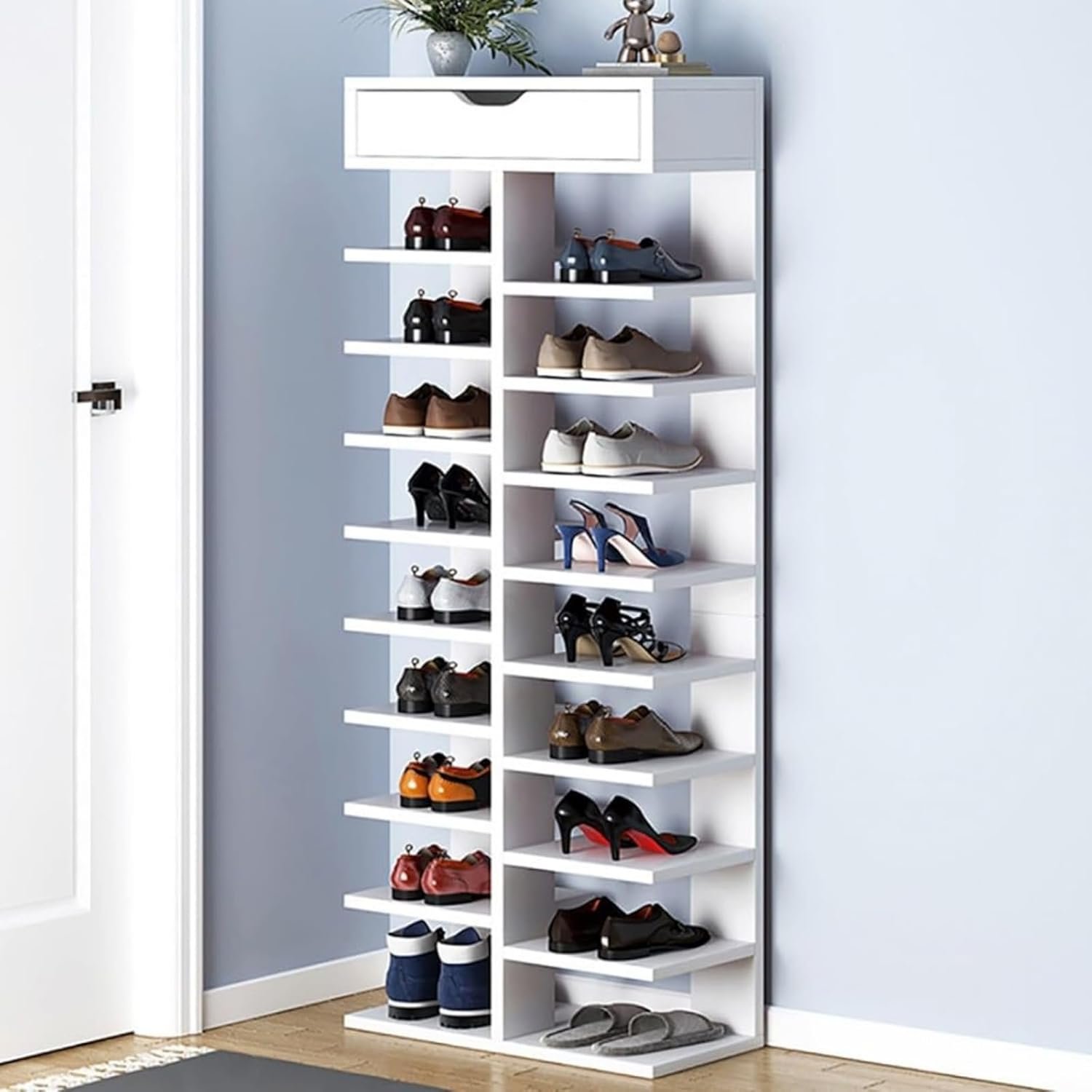 Seat Cushion Shoe Rack - Image 2